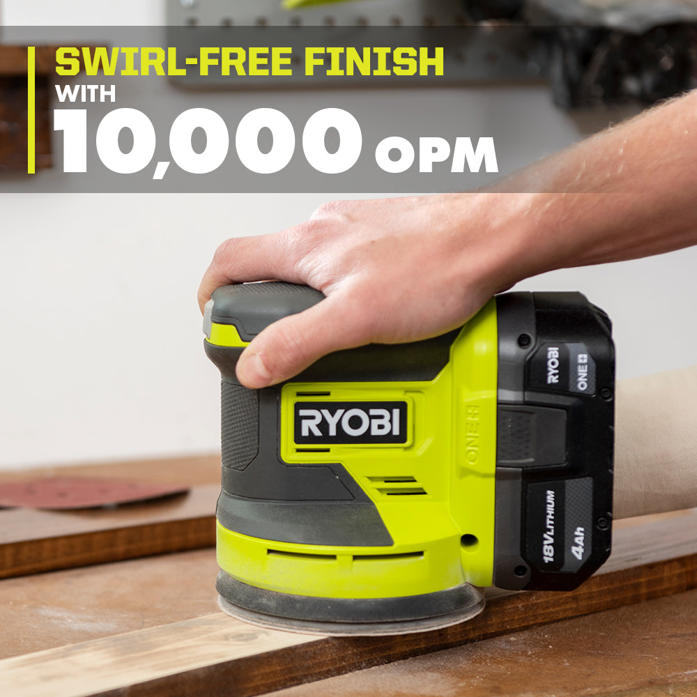 18V ONE+ 5" RANDOM ORBIT SANDER KIT Image 6