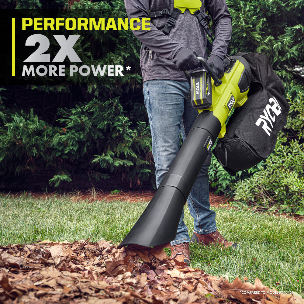 40V HP BRUSHLESS 600 CFM BLOWER/VACUUM KIT Image 4